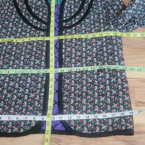 Vintage 70s Quilted Jacket M - Picture 9 of 9